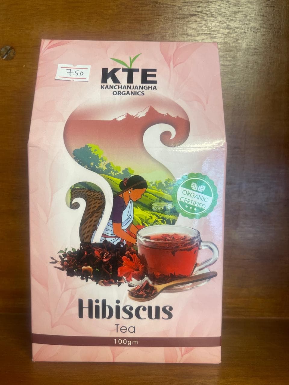 KTE Organic Hibiscus Tea 100g | Premium Herbal Tea
